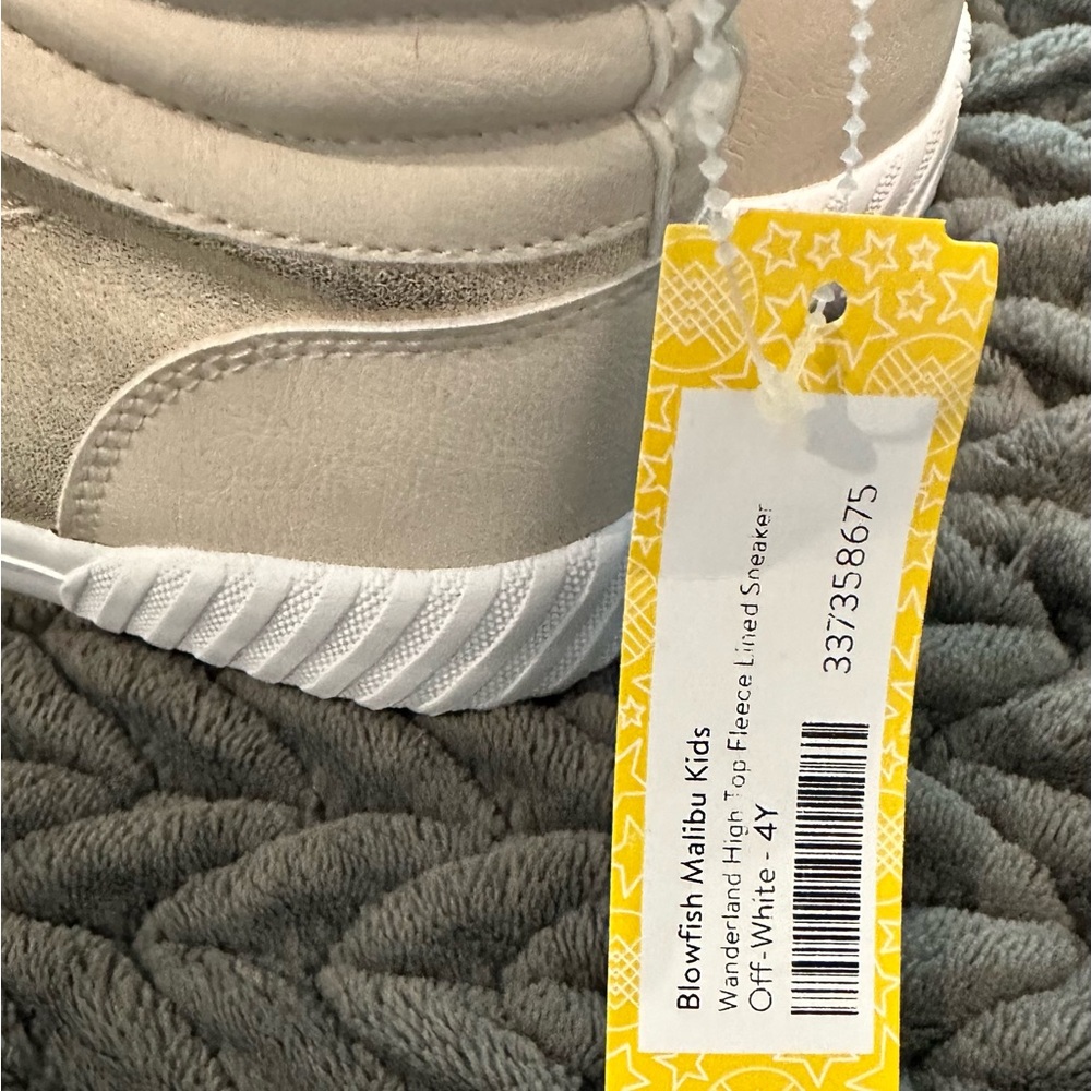 Blowfish Malibu Kids Off-White High Top Sneakers
